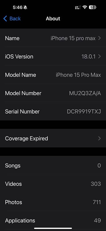 iPhone 15 pro max 256GB Natural Titanium 4