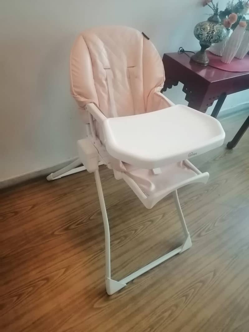 Tinnies Baby High Chair – Pink 0