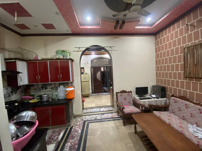 4.5 Marla 1 Bed Ground Portion For Rent Ali Park near Bhatta Chowk, Airport (Gas Available) 2