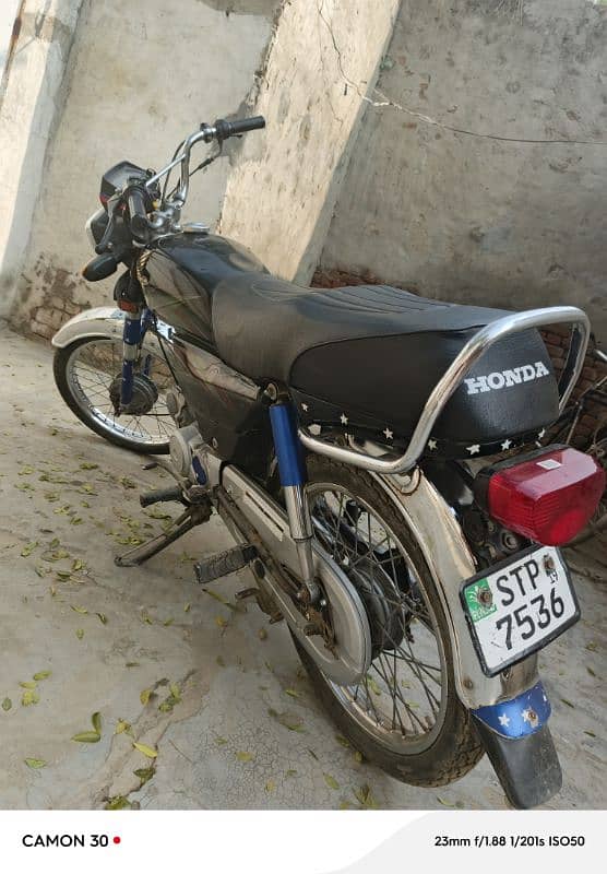 Honda 70.2019 model. Conditions theek ha. engine be theek ha. 5