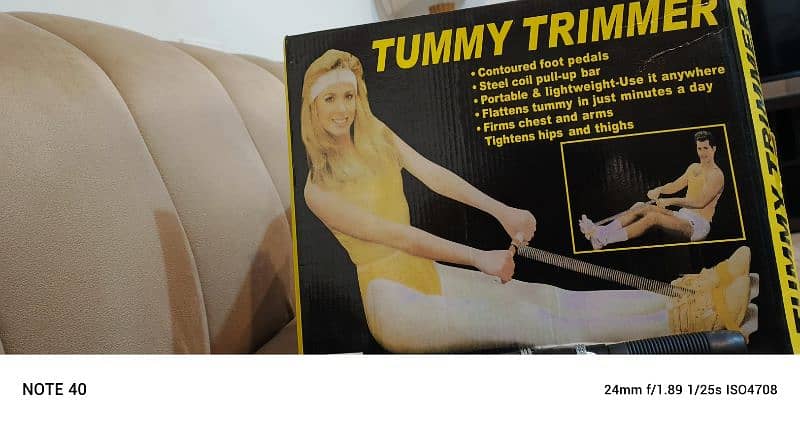 tummy trimmer 10by10 condition new 0