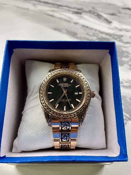 Rolex watch golden luxury watch for mens and women's 1