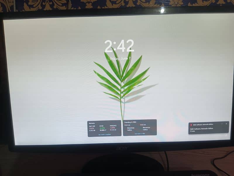 Acer 24 Inch  60 Hz LCD 1920 x 1080 1