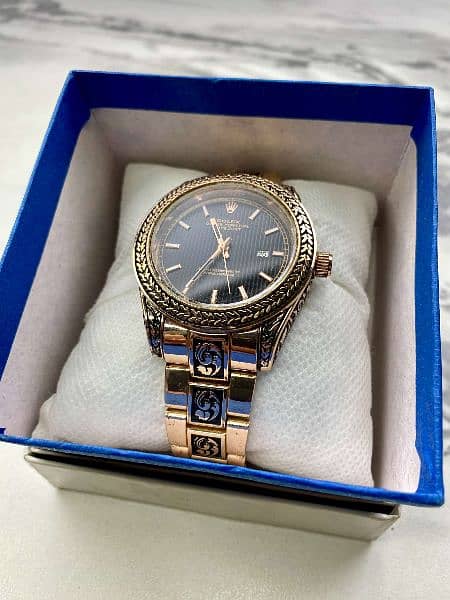 Rolex watch golden luxury watch for mens and women's 3