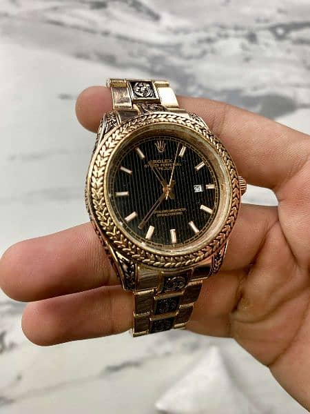 Rolex watch golden luxury watch for mens and women's 4