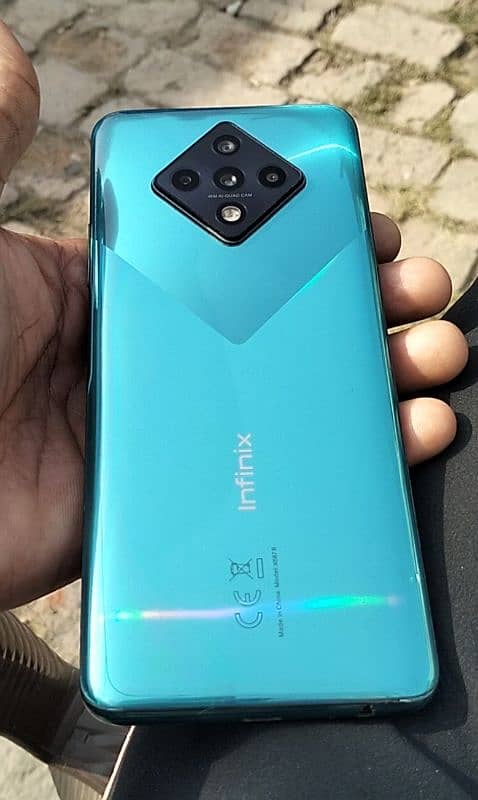 Infinix Zero 8 with box and charger 8/128 Gb 0