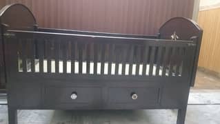 wooden baby cot for sale