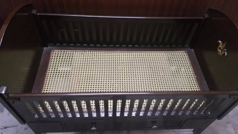 wooden baby cot for sale 1