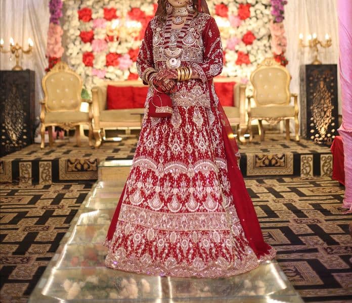 Designer Bridal Lehnga For Sale 1