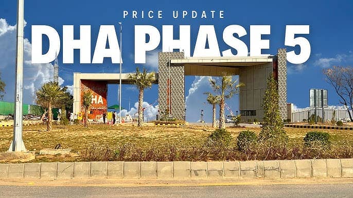 5MARLA Possession able Plot available For sale DHA phase 7valley 3