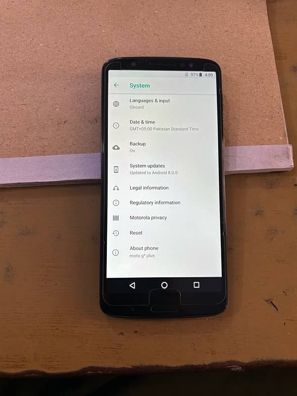 MoTo G6 PLus 6