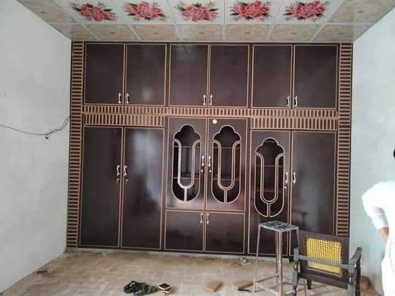 wood work, kitchen cabinet, Wardrobes, Carpenter 6