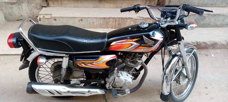 Honda CG125 2022 Hyderabad Number 2