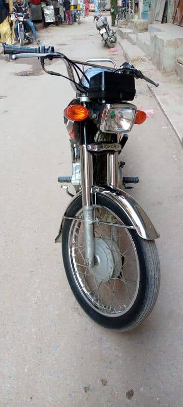 Honda CG125 2022 Hyderabad Number 3