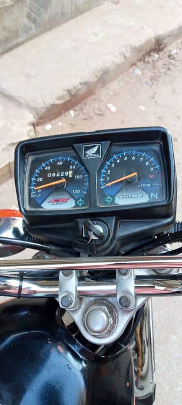 Honda CG125 2022 Hyderabad Number 4