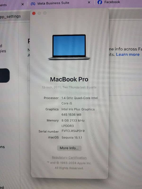 Macbook Pro 2020 1