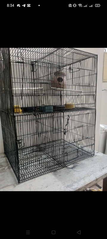 4 portions cage / pinjra 0