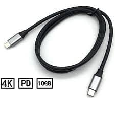 C to C display cable pd thunderbolt cable all type of cable 4k 2k 5k 1