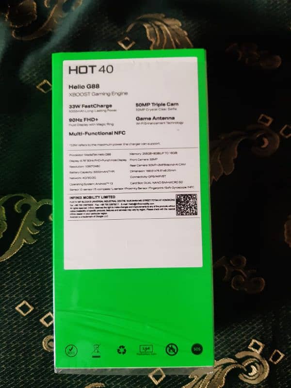 Infinix hot 40 1