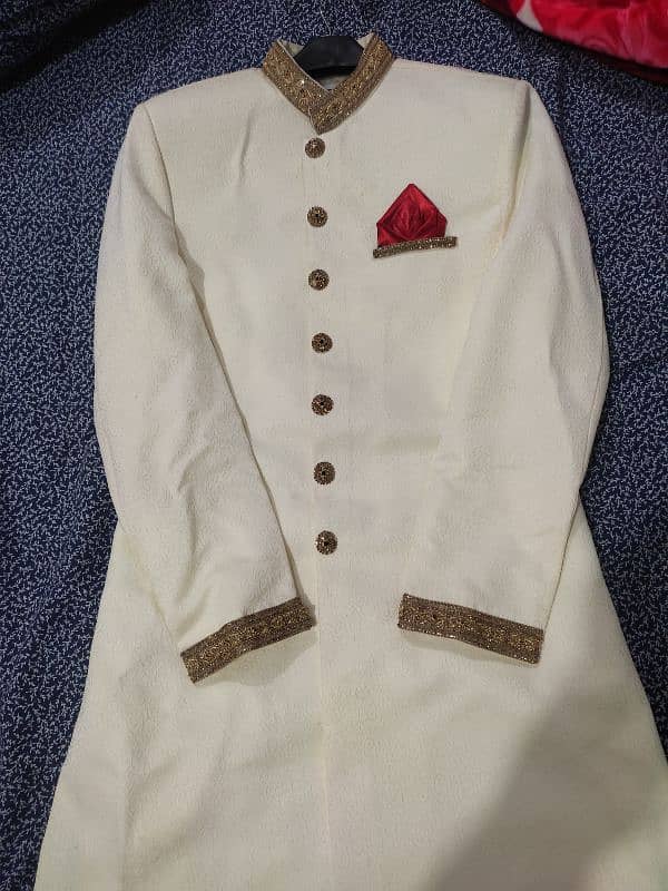 Sherwani (off-white) 3