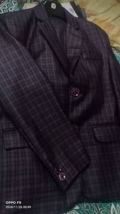 22 size in plum two piece suit