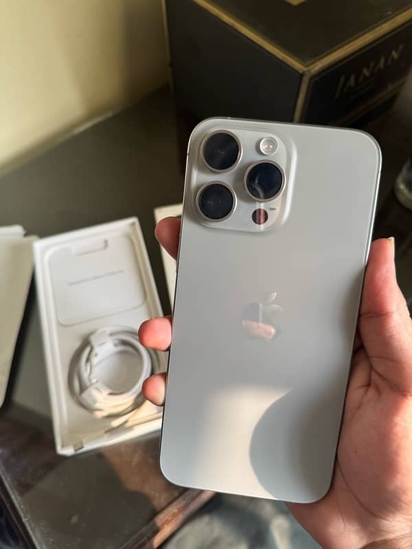 Iphone 15 Pro max 256 gb Pta approved. 1