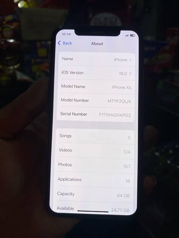 i phone xs 64 gb duel pta 1