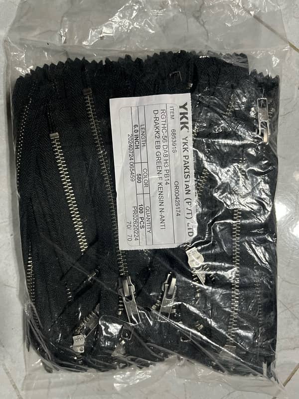 YKK original Zips 0