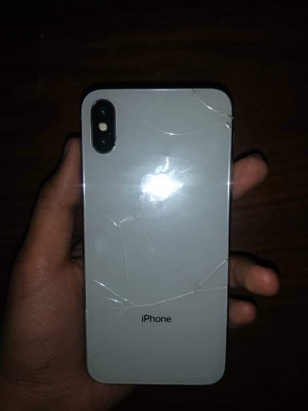 iPhone X 256 non PTA no bypass back broken face ID not working 2