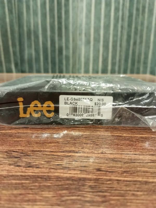 Original USA branded Lee Wallet with Keychain set 3