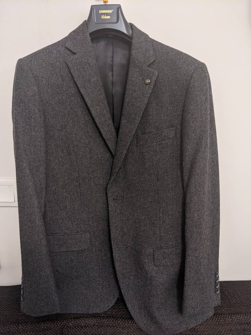 Cambridge Ablaze Blazer, Size 40, Dark Grey 0