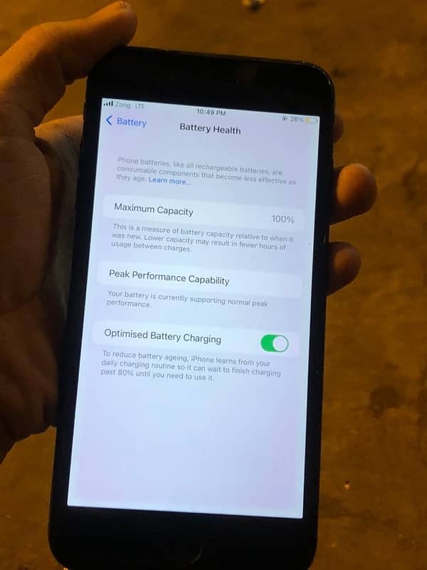 Iphone 7 plus 128gb official approved with imei match box 7