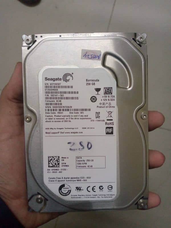 250 GB HARD DRIVE 4