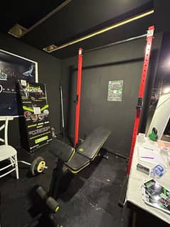 commercial power rack squat rack