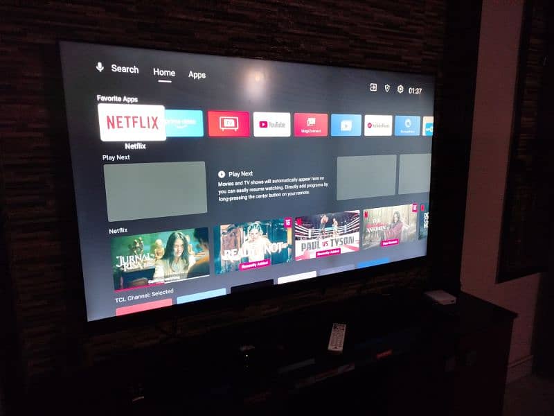 65 inch TCL LED Google TV (C8 model) with Onkoyo Sound Bar 0