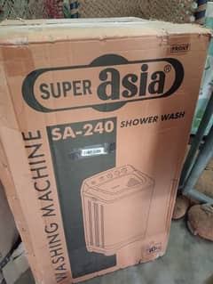 super Asia washing machine for sell