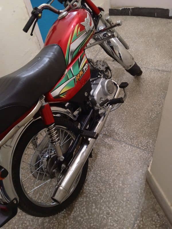 Road King 70cc 2022 Model All Punjab Number 10