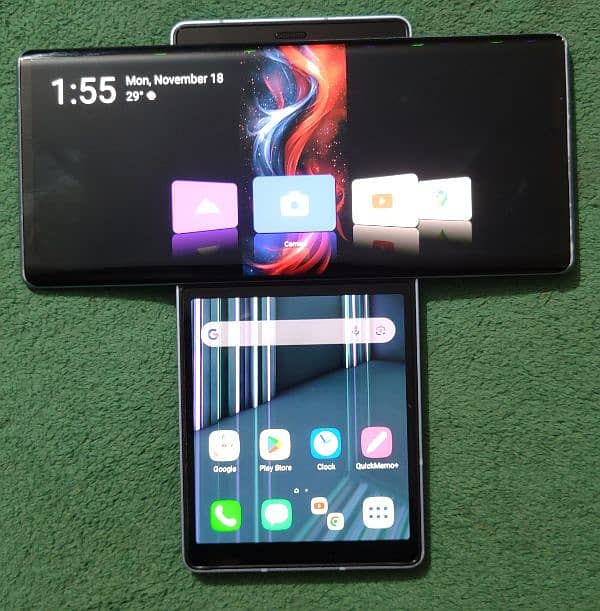 LG Wing  8+256gb only set  Dual screen, 6