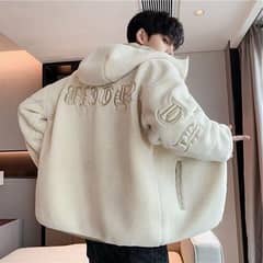 Men’s Off-white Hooded Jacket