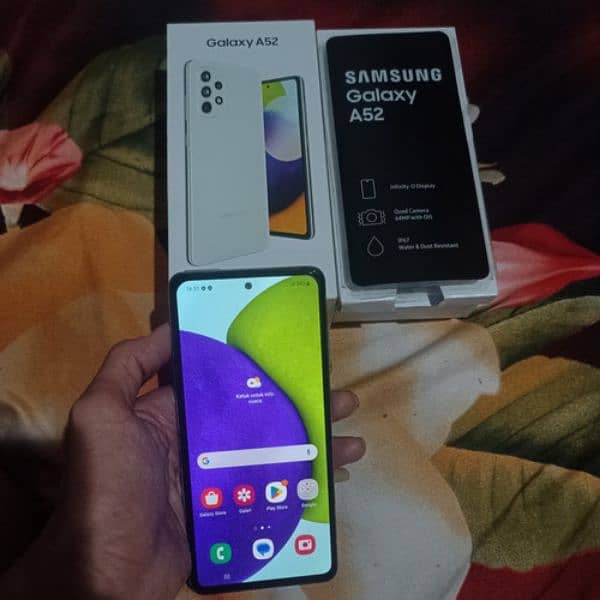 Samsung A52 8/128 with box 0