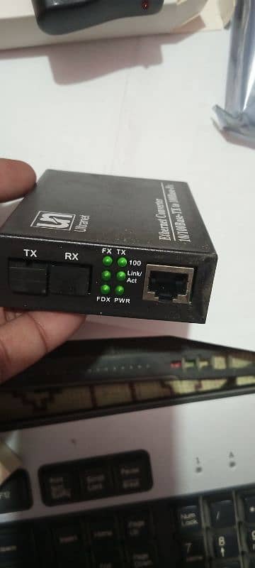 Media Converter - Network Switch - Wifi Camera - Mictotik Router Board 1