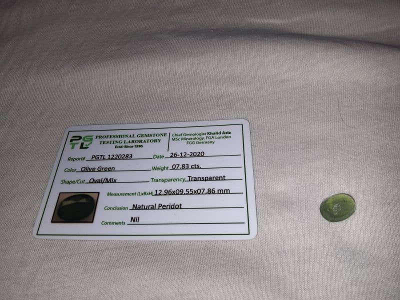 PERIDOT STONE for Sale only 4000 1