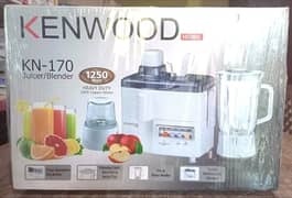 Kenwood juicer/blender