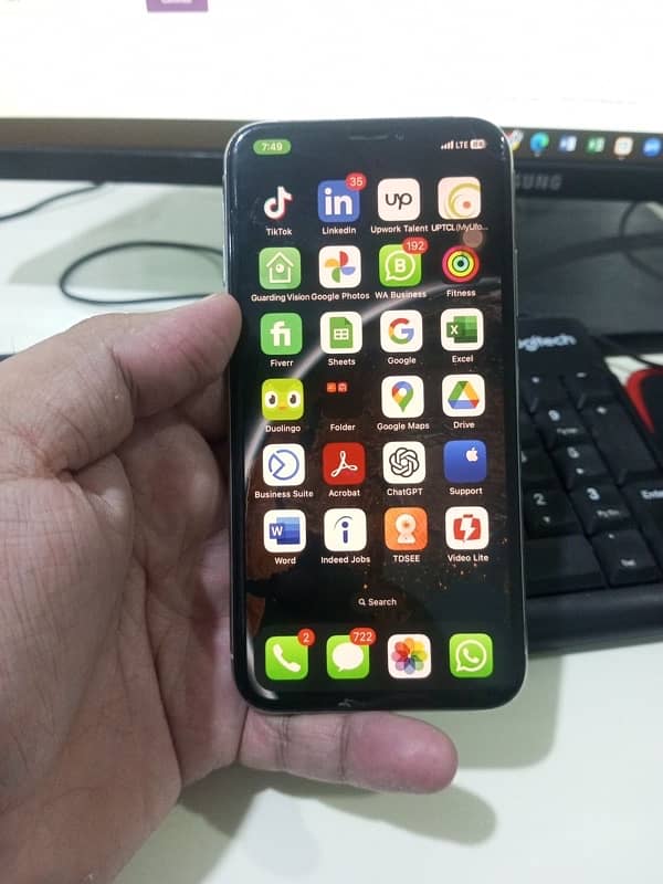 Iphone X PTA Approved 256 GB 2