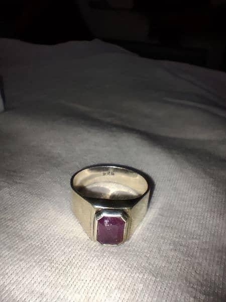 RUBY RING FOR SALE 4000 ONLY 2