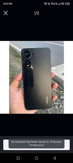 oppo a78 . . 8+8/256 memory 10/10 condition contact number 03257158274