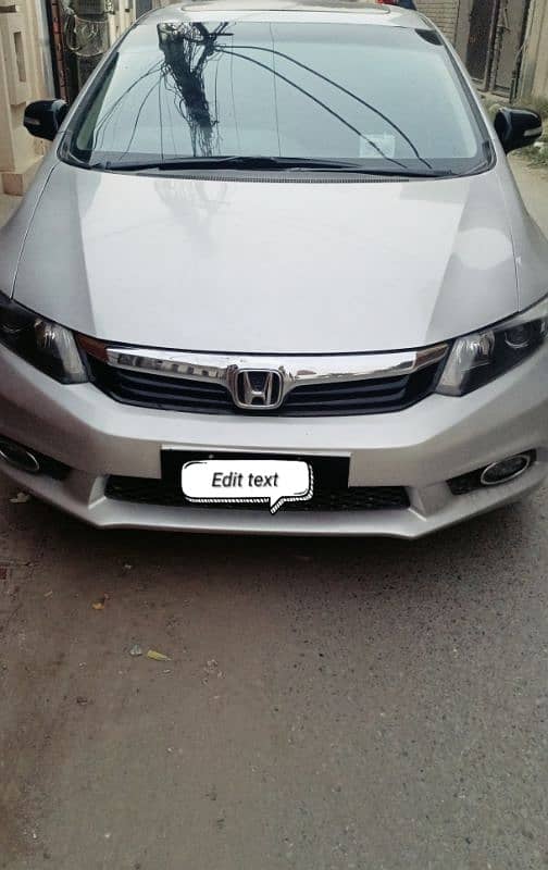 Honda Civic Oriel 2013 demand35lakh20 thousand suspension engine100℅ok 1