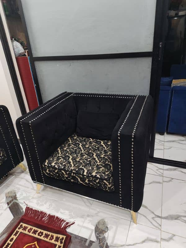 Five seater sofa set just one month used 1