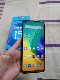 camon 15 4gb 64gb with box 100% sealed phone