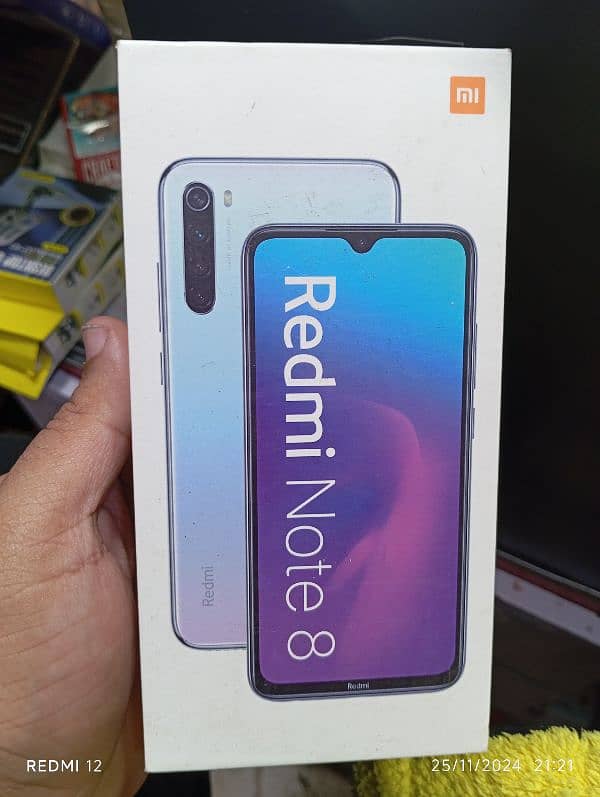 redmi note 8 good condition 4 /64 3